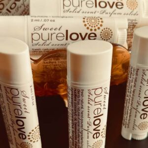 LOVE Perfume Solid Scent Stick | Sweet Pure Honey